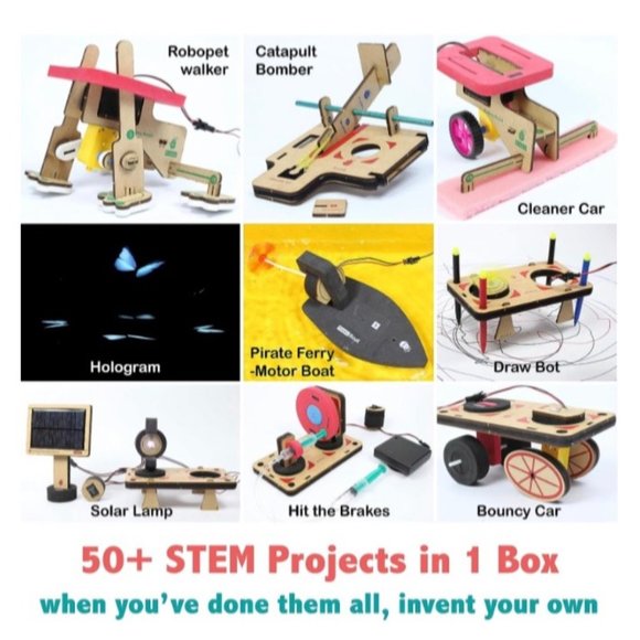 ButterflyEdufields 50+ STEM Projects for Kids Ages 8-12 | DIY Science Experiment - Picture 2 of 7